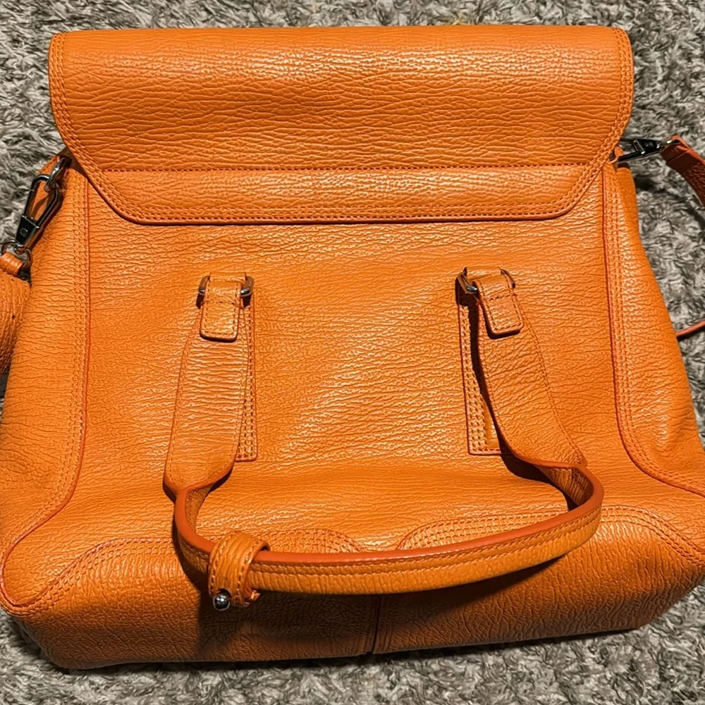 NWT 3.1 Phillip Lim Mandarin Pashli Large Satchel - Picture 8 of 9